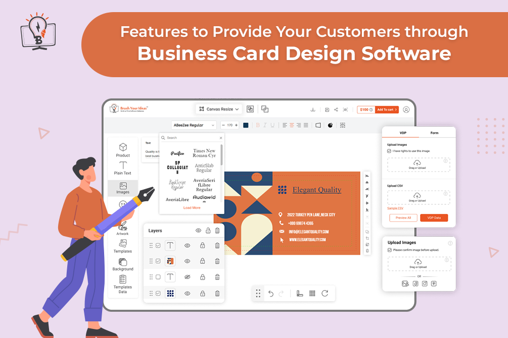 11 Features to Provide Your Customers through Business Card Design Software