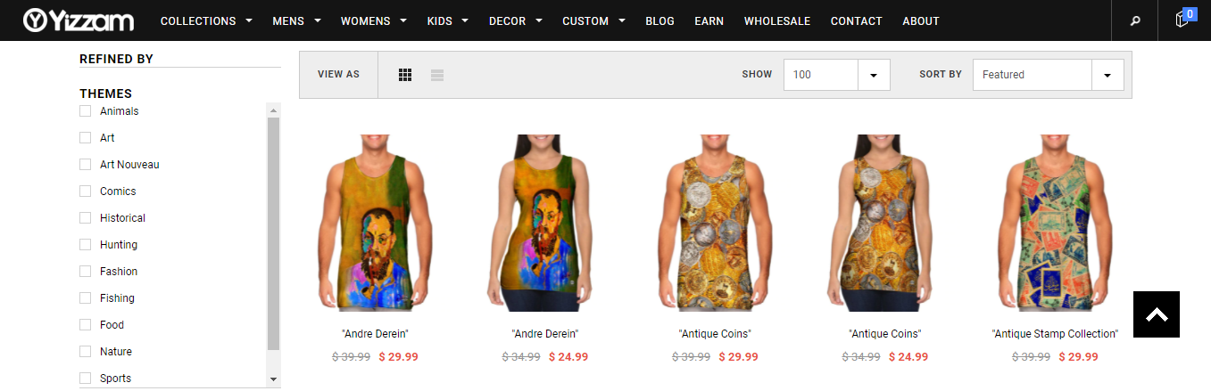 All Over Print Tank Tops