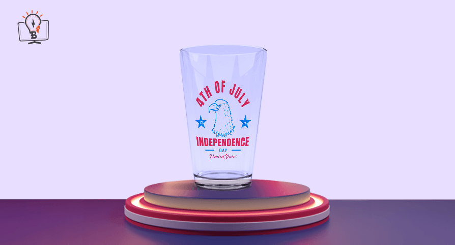4th of July Glassware