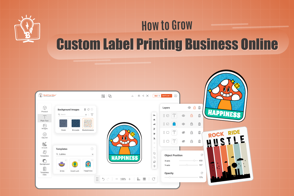 How to Grow Custom Label Printing Business Online